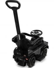 Машинка для катання Caretero (Toyz) Mercedes G350 D з батьківською ручкою Black